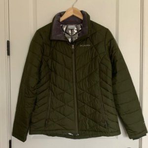 Columbia Women’s Omni-Heat Coat Olive Green L